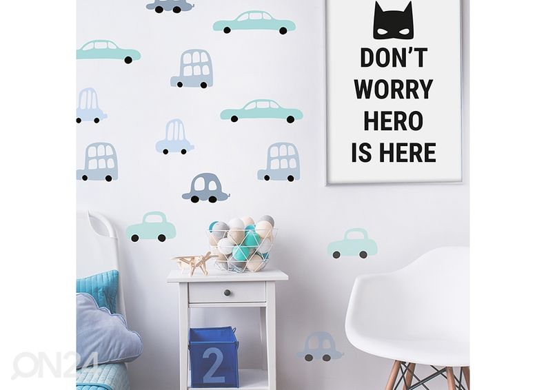 Настенная наклейка Машинки увеличить