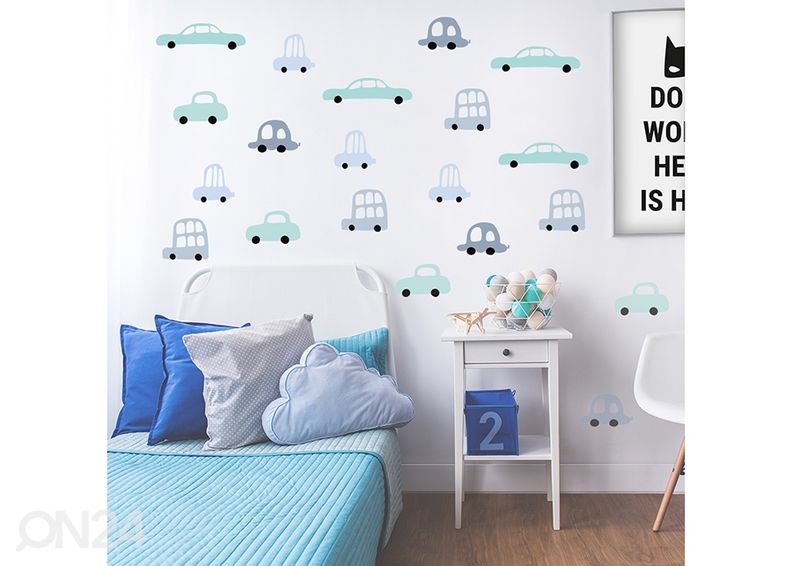 Настенная наклейка Машинки увеличить