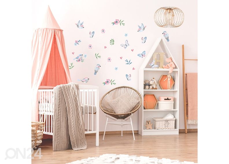 Настенная наклейка Птички увеличить