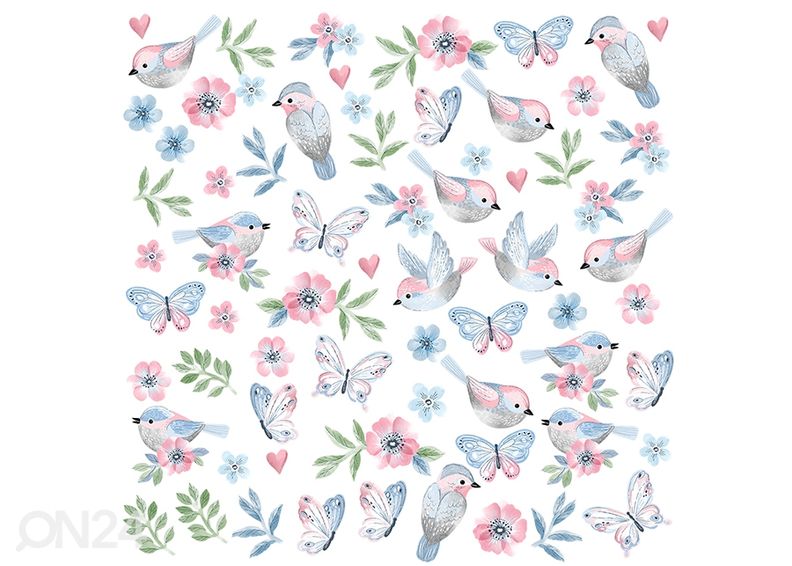 Настенная наклейка Птички увеличить