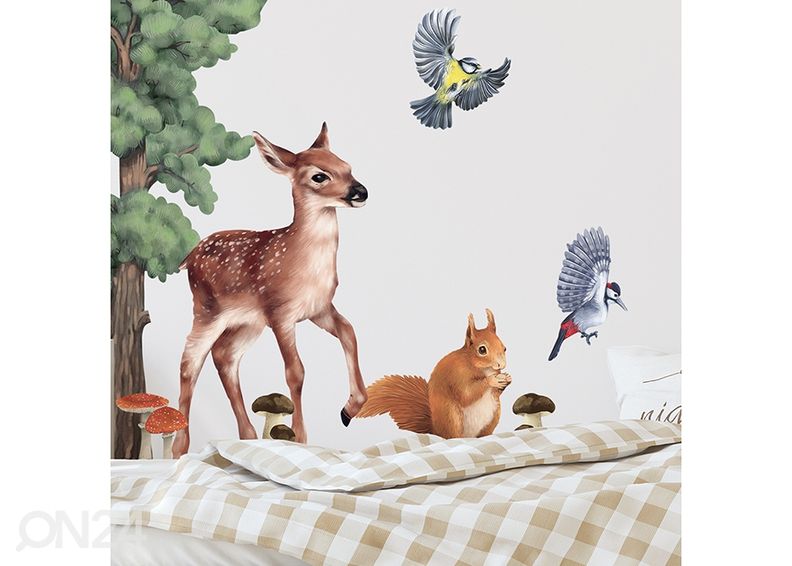 Настенная наклейка Forest animals 2 увеличить