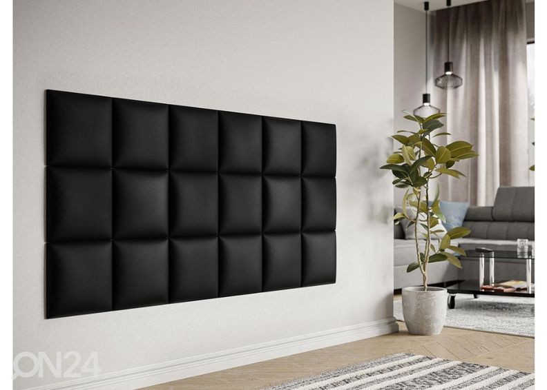 Настенная панель с покрытием из кожзаменителя 30x30 cm увеличить