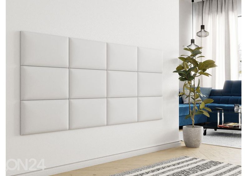 Настенная панель с покрытием из кожзаменителя 50x30 cm увеличить