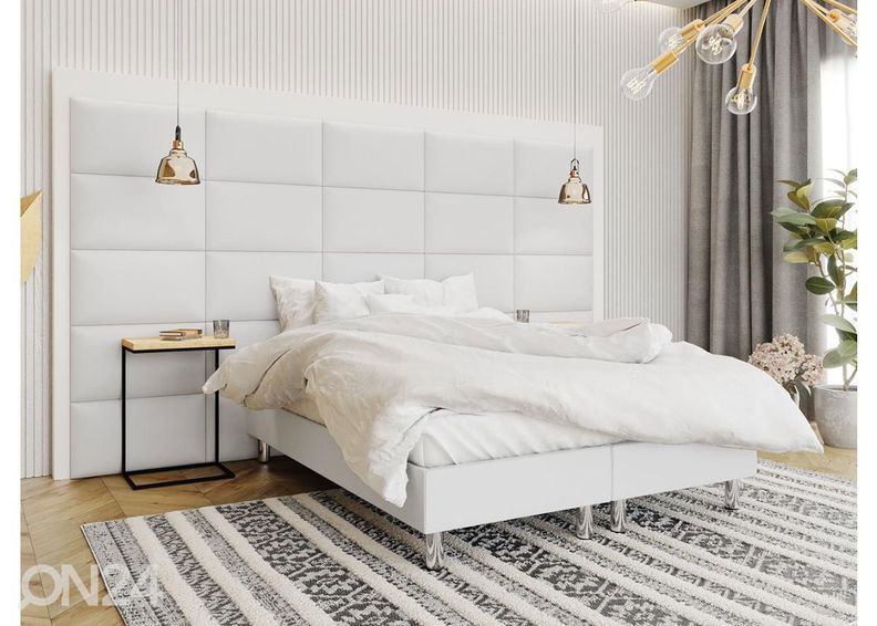 Настенная панель с покрытием из кожзаменителя 70x40 cm увеличить