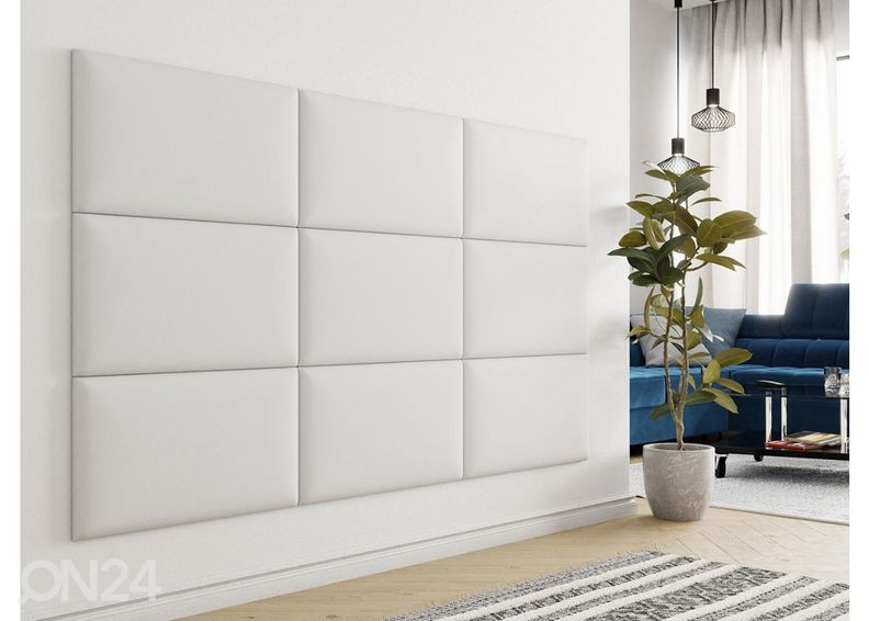 Настенная панель с покрытием из кожзаменителя 70x40 cm увеличить