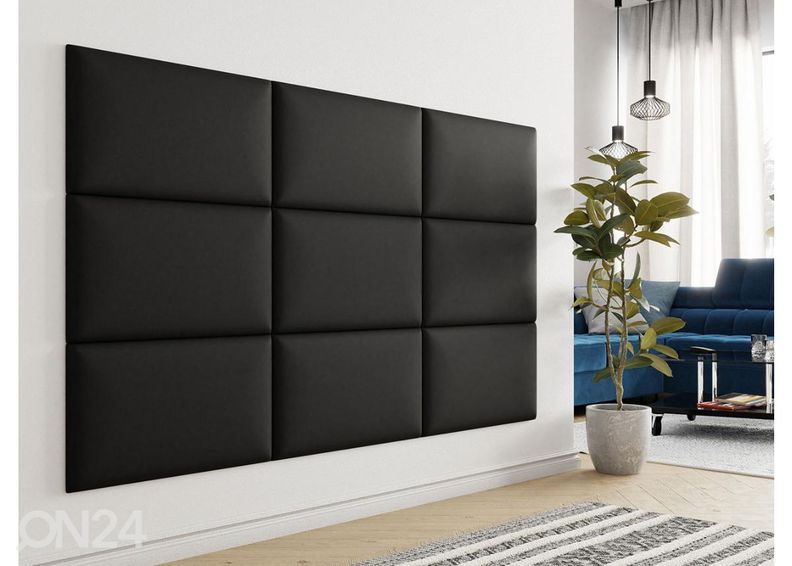 Настенная панель с покрытием из кожзаменителя 70x40 cm увеличить