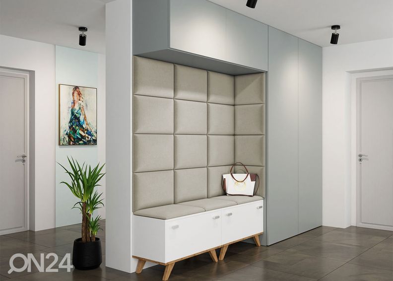 Настенная панель с текстильным покрытием 40x30 cm увеличить