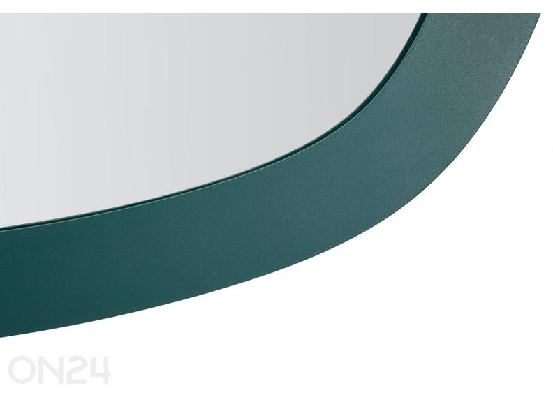 Настенное зеркало 71х48 см, сине-зеленое увеличить