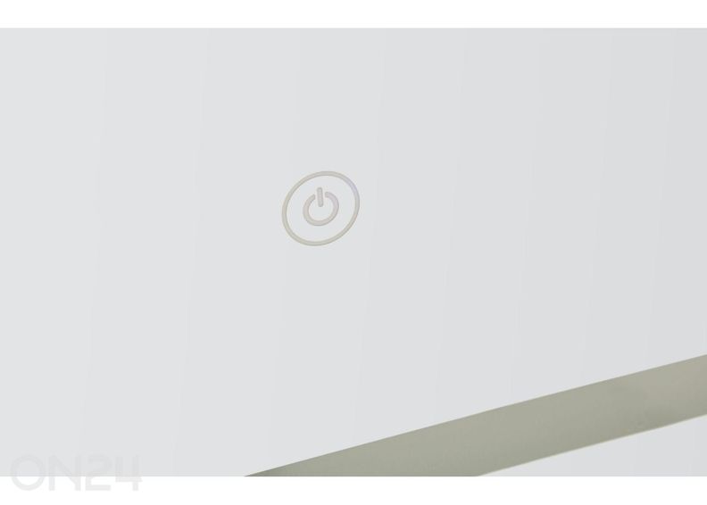 Настенное зеркало LED 60x80 см, серебристое увеличить