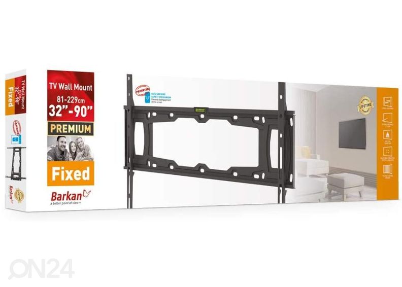 Настенное крепление для телевизора Barkan E400 + .B 32 "- 90" увеличить