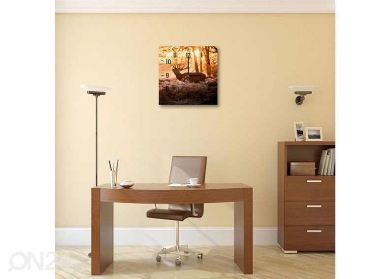 Настенные часы с изображением Deer 3 увеличить