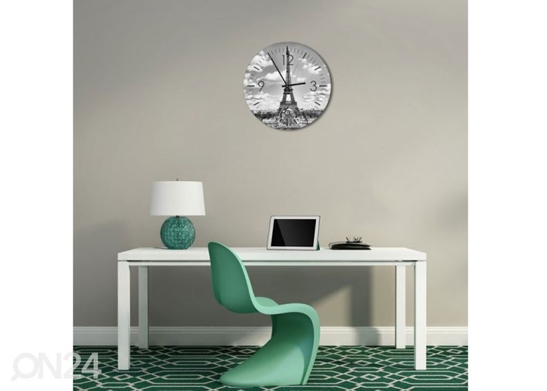 Настенные часы с изображением Eiffel Tower 2 увеличить