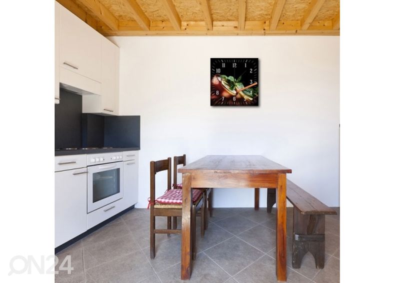 Настенные часы с картиной Cuba cocktail увеличить