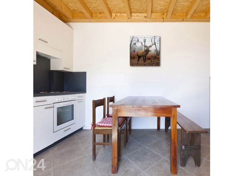 Настенные часы с картиной Deer увеличить