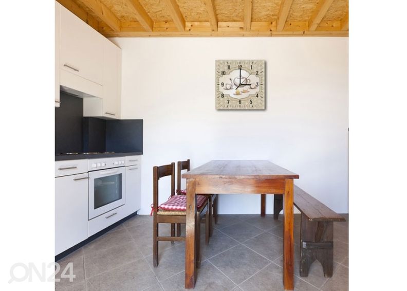 Настенные часы с картиной Tea time 1 увеличить