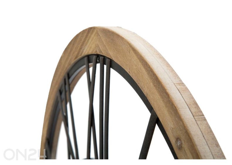 Настенные чясы Ø70 см, коричневые/черные увеличить