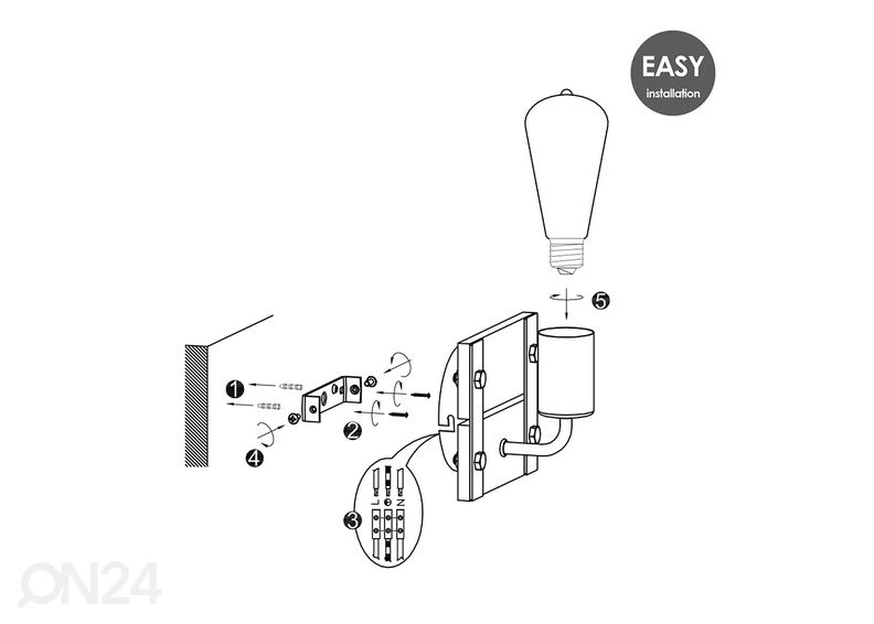 Настенный светильник Denton увеличить