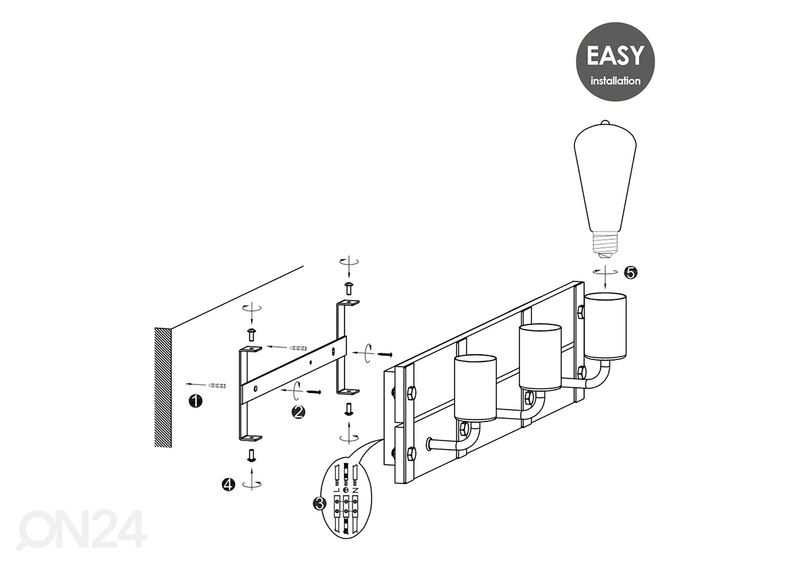 Настенный светильник Denton увеличить