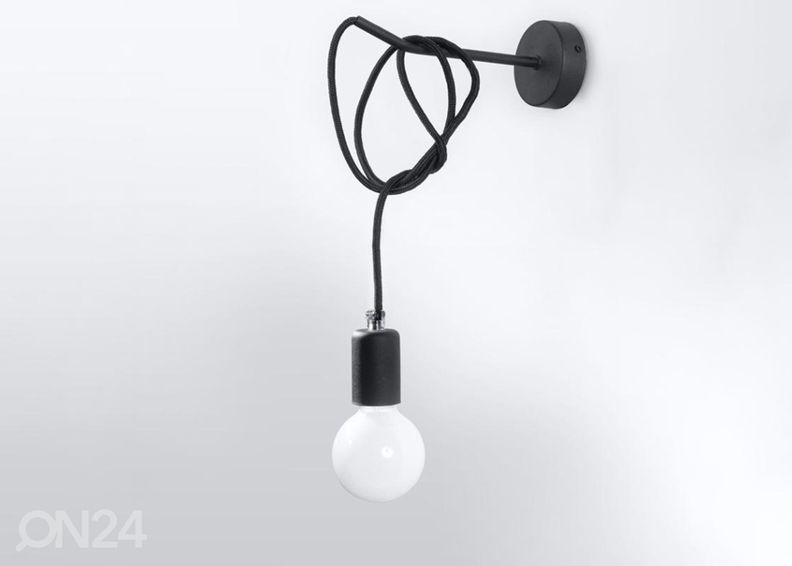 Настенный светильник Edison, черный увеличить