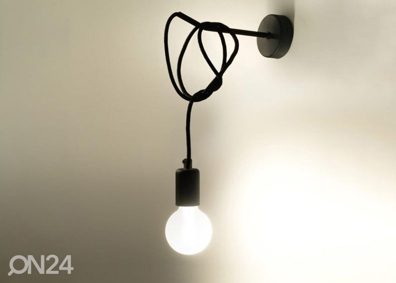 Настенный светильник Edison, черный увеличить