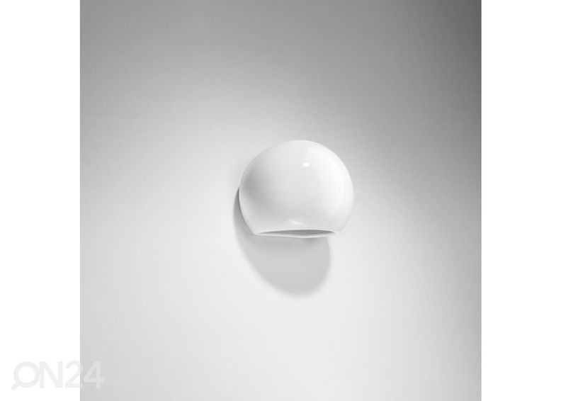 Настенный светильник Globe, белый глянцевый увеличить