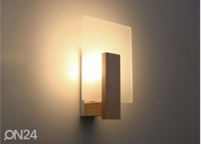 Настенный светильник Lappo, натуральное дерево увеличить