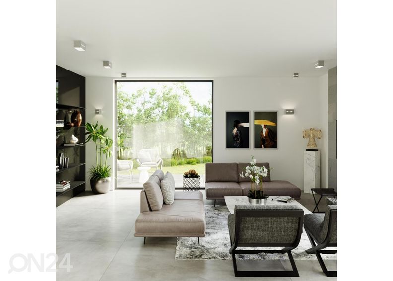 Настенный светильник Lobo, серый увеличить