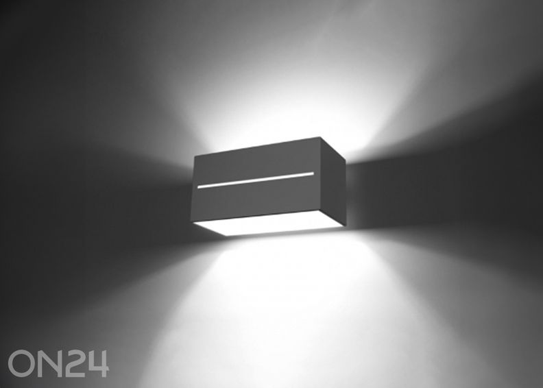 Настенный светильник Lobo Maxi, серый увеличить