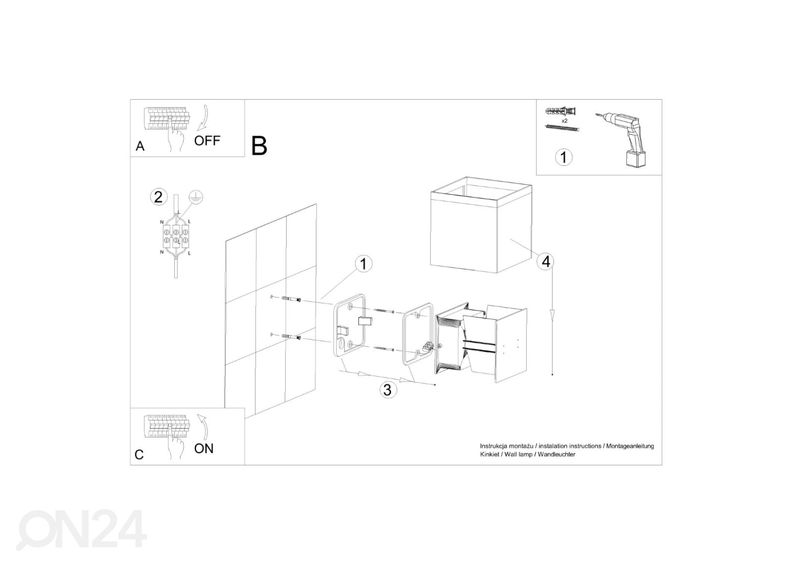 Настенный светильник Luca LED увеличить