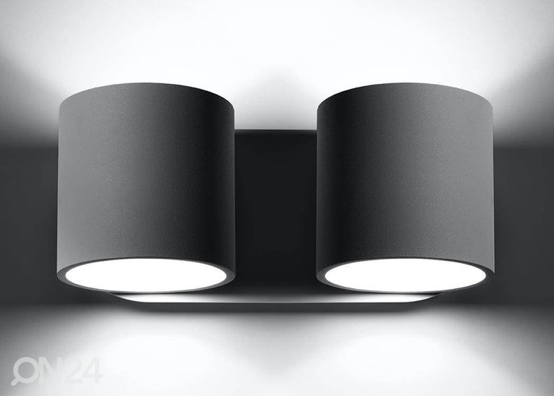 Настенный светильник Orbis 2, серый увеличить