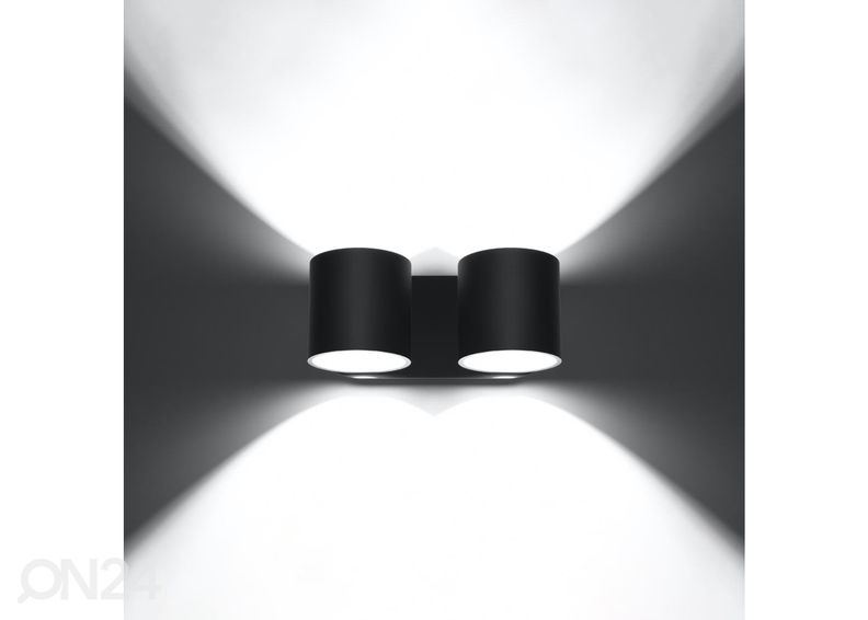 Настенный светильник Orbis 2, черный увеличить