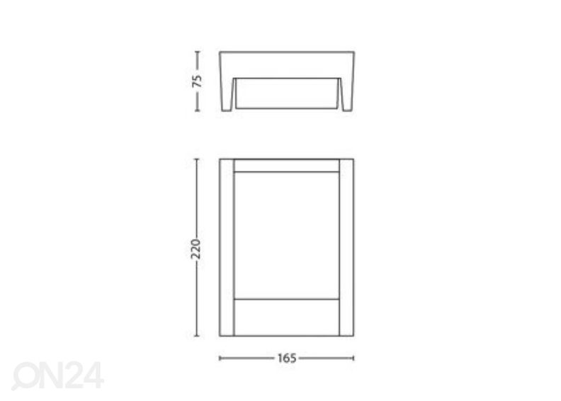 Настенный светильник Philips Arbor 1x6 Вт 600 лм 4000K увеличить