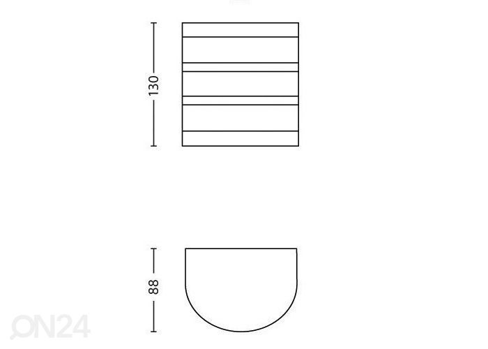 Настенный светильник Philips Calgary 3W 270lm 2700K увеличить