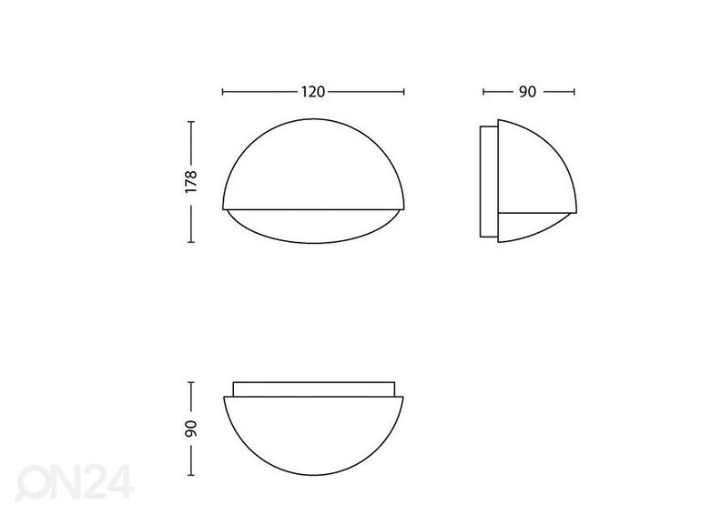 Настенный светильник Philips Dust 3 Вт 2700K увеличить