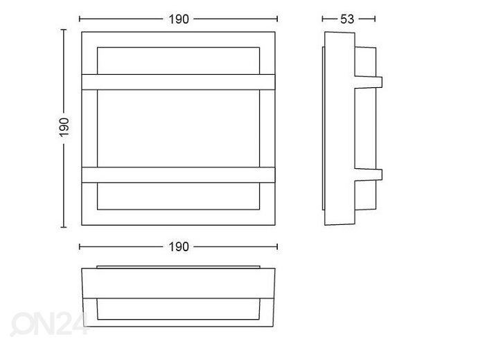 Настенный светильник Philips Petronia с датчиком движения 12 Вт 1200 лм 2700K увеличить