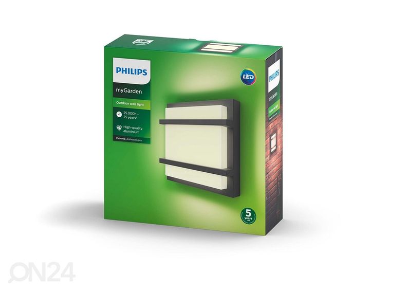 Настенный светильник Philips Petronia 12 Вт 1200 лм 2700K увеличить