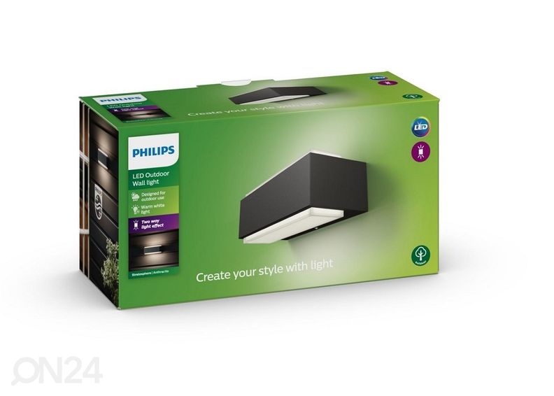 Настенный светильник Philips Stratosphere 1x6 W 1000lm 2700K увеличить