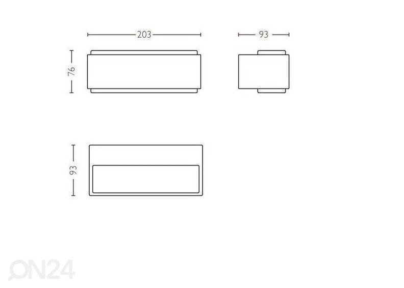 Настенный светильник Philips Stratosphere 1x6 W 1000lm 2700K увеличить
