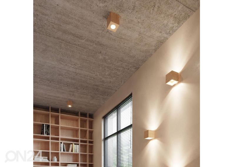 Настенный светильник Quad, натуральное дерево увеличить