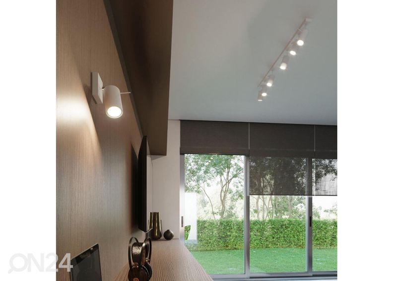 Настенный светильник Ring, белый с выключателем увеличить