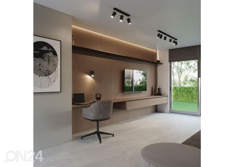 Настенный светильник Ring, черный увеличить