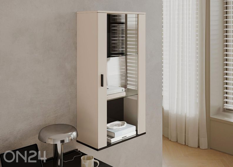 Настенный шкаф-витрина Soho 60 см + LED увеличить