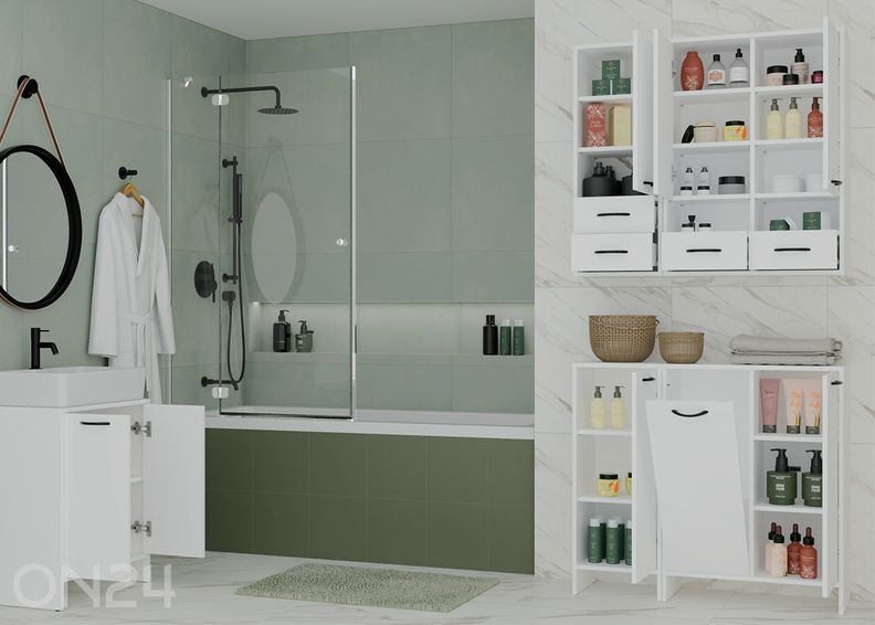 Настенный шкаф для ванной Nina увеличить