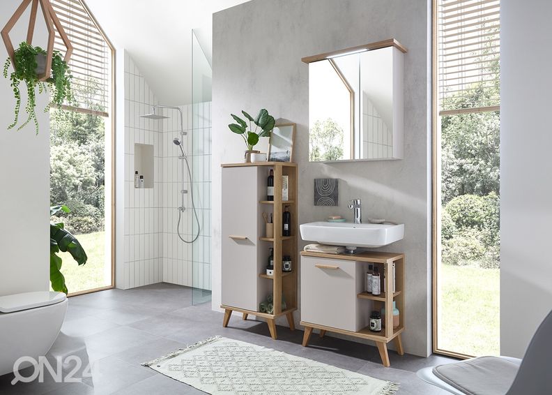 Настенный шкаф с зеркалом 09-II увеличить