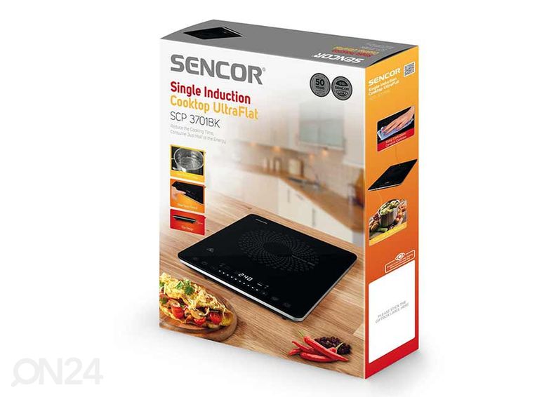 Настольная индукционная плита Sencor SCP3701BK увеличить