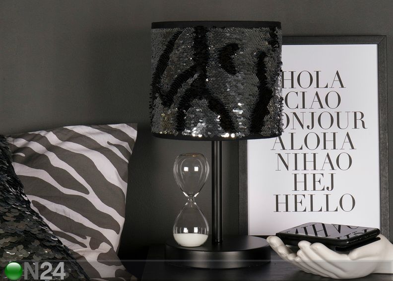 Настольная лампа Bling, хром увеличить