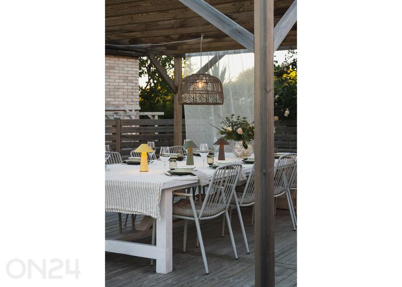 Настольная лампа Cannes, перезаряжаемая увеличить