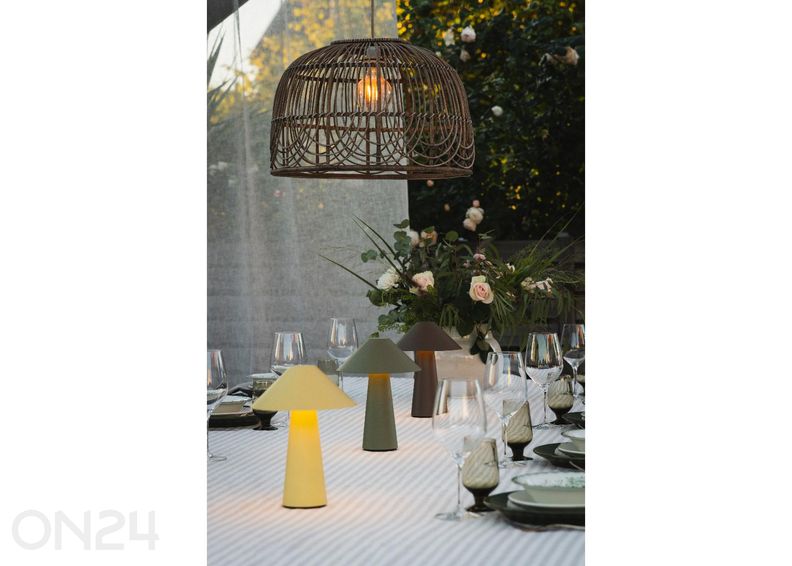 Настольная лампа Cannes, перезаряжаемая увеличить