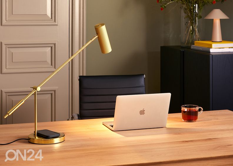 Настольная лампа Hubble Read, золотистый увеличить