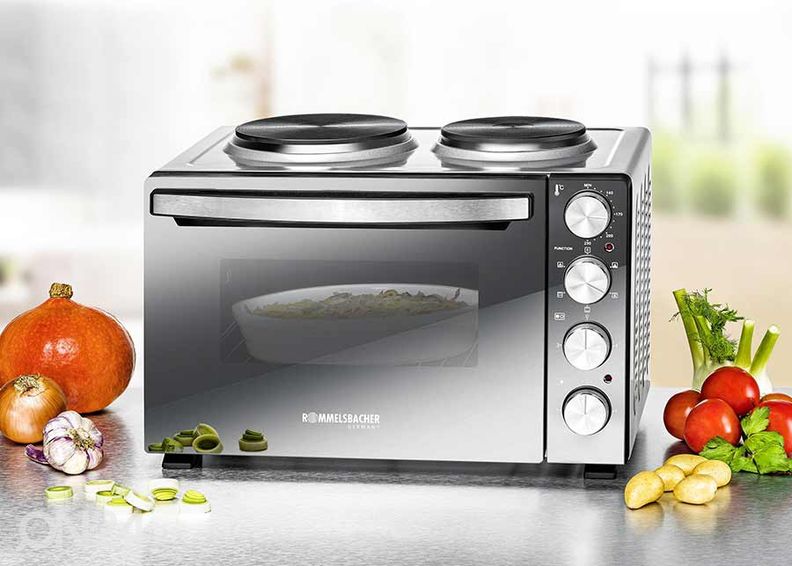Настольная печь с конфорками Rommelsbacher увеличить